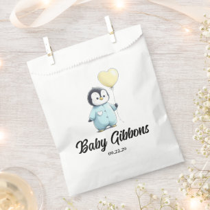 Penguin Baby Dusche Napkins Geschenktütchen