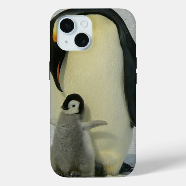 Penguin Blick auf Kick Case-Mate iPhone Hülle (Rückseite)