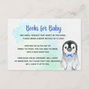 Penguin Books for Baby Card Boy Begleitkarte