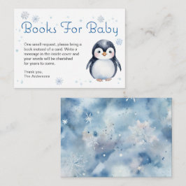 Penguin Books for Baby Card - Winter Begleitkarte