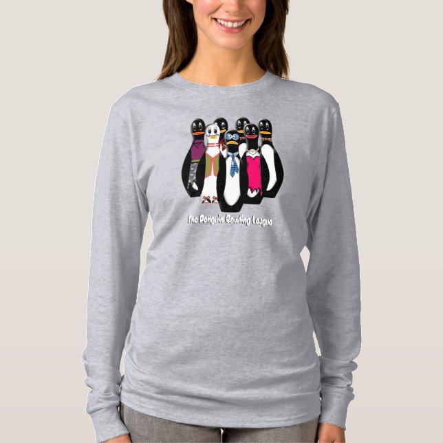Penguin Bowling League T-Shirt (Vorderseite)