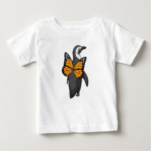 Penguin Butterfly Flügel Baby T-shirt