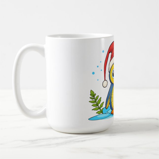 Penguin Cheer Holiday  Kaffeetasse (Links)
