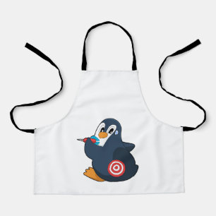 Penguin Darts Dart Dartboard Schürze