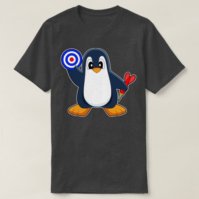 Penguin Darts Dart T-Shirt (Design vorne)