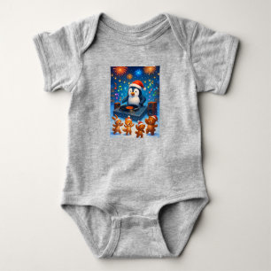 Penguin DJ, Autor Natasha Us Baby Strampler
