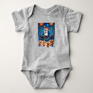 Penguin DJ, Autor Natasha Us   Baby Strampler