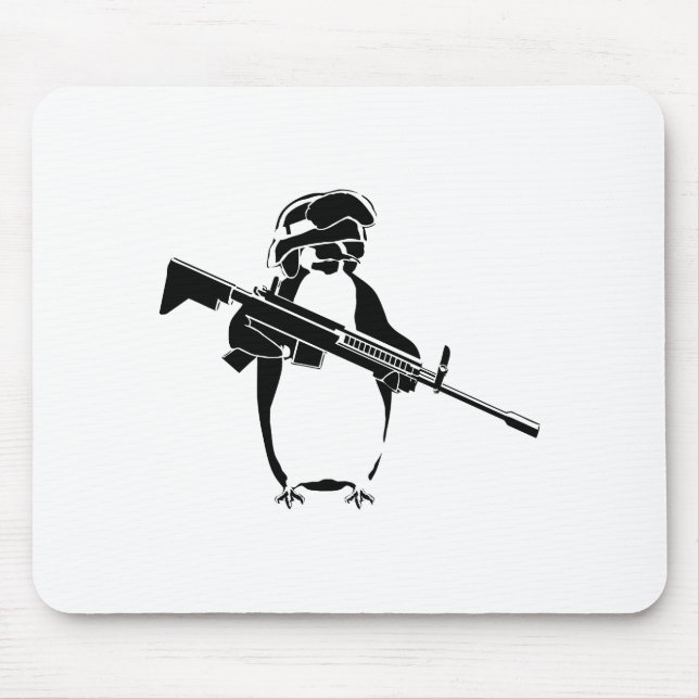 Penguin_DONE_For_Zazzle.png Mousepad (Vorne)