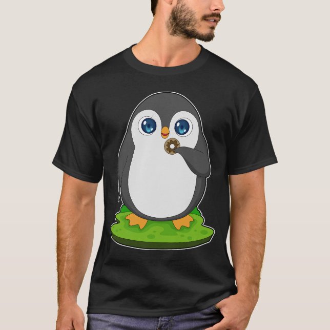 Penguin Donut T-Shirt (Vorderseite)