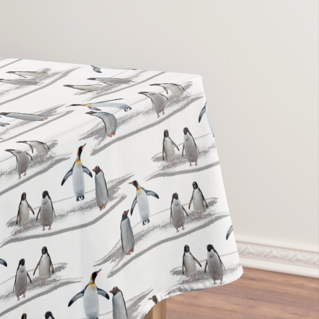 Penguin-Eisberg-Party-Tischdecke Tischdecke (Beispiel)