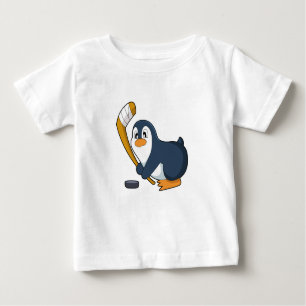 Penguin Eishockey Eishockeystick Baby T-shirt