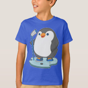 Penguin Eishockey Eishockeystick T-Shirt