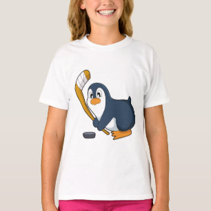 Penguin Eishockey Eishockeystick T-Shirt