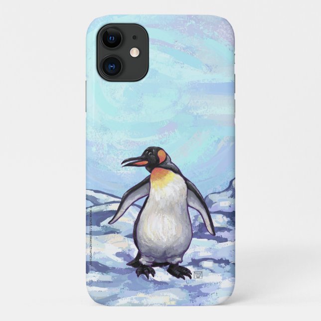 Penguin Elektronik Case-Mate iPhone Hülle (Rückseite)