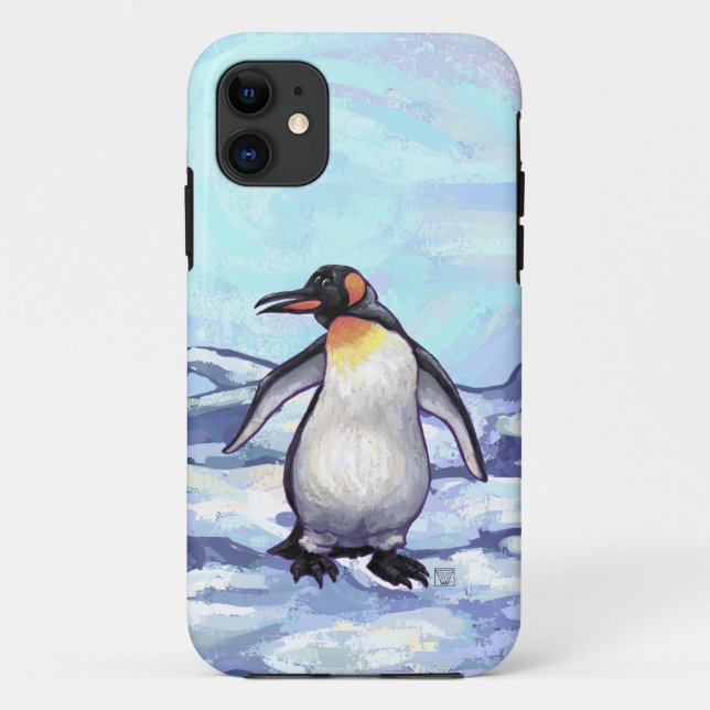 Penguin Elektronik Case-Mate iPhone Hülle (Rückseite)