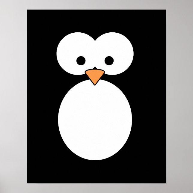 Penguin Eyes Poster (Vorne)