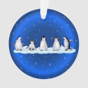 Penguin-Familie Ornament