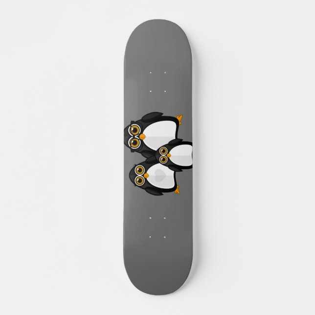 Penguin-Familie Skateboard (Vorne)
