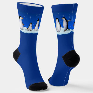 Penguin-Familie Socken