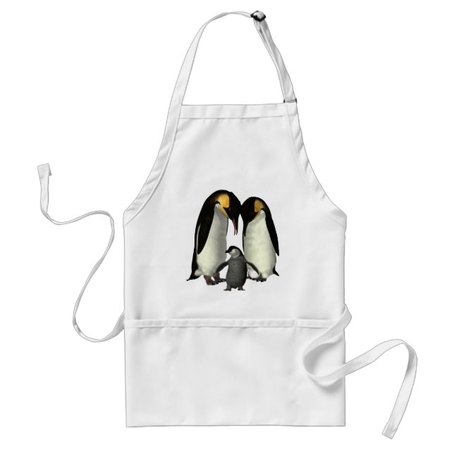Penguin-Familien-Schürze Schürze (Vorne)