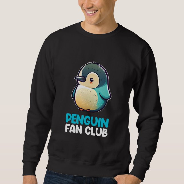 Penguin Fan Club Penguin Kids Boys Girls  4 Sweatshirt (Vorderseite)