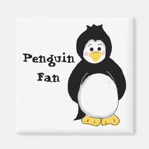 Penguin Fan Magnet