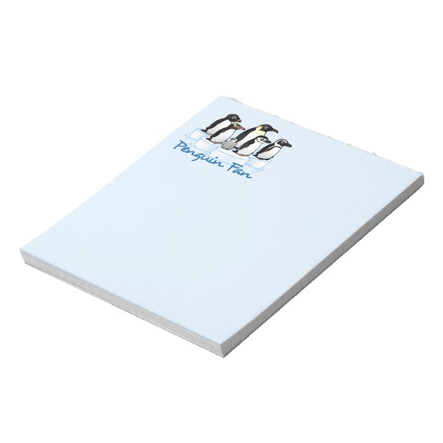 Penguin Fan Notizblock (Rotiert)