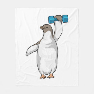 Penguin Fitness Dumbell Fleecedecke