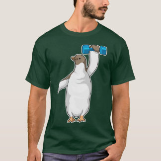 Penguin Fitness Dumbell T-Shirt