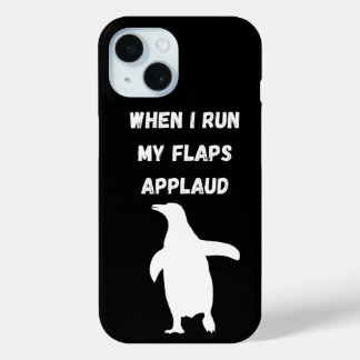 penguin flaps applaud inappropriate embarrassing Case-Mate iPhone hülle