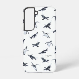 Penguin Flight Squad | Ocean Art Design Samsung Galaxy Hülle
