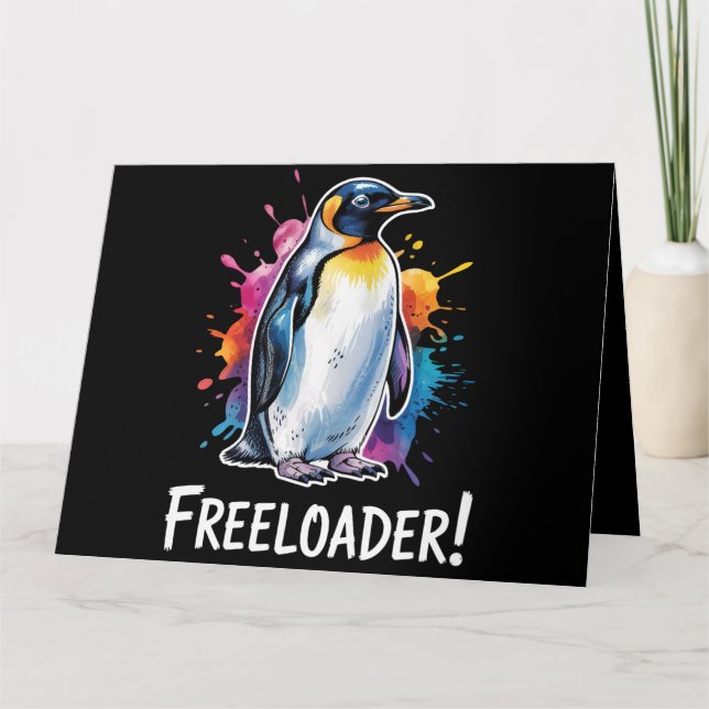 Penguin Freeloader-Residenzpolitik Karte (Vorderseite)