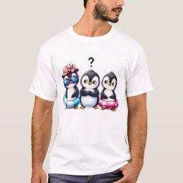 Penguin Friends – Adorable Kawaii Penguin T-Shirt