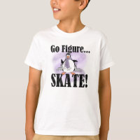 Penguin gehen Zahl Skate-T - Shirt