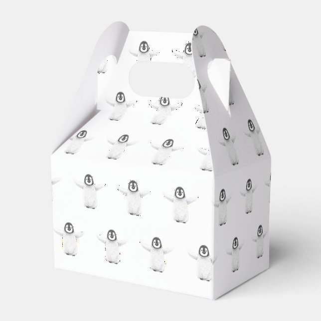 Penguin Hug Geschenkschachtel (Rückseite)