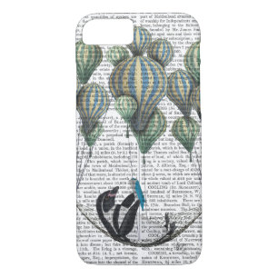 Penguin in Hammock Balloon iPhone 8/7 Hülle