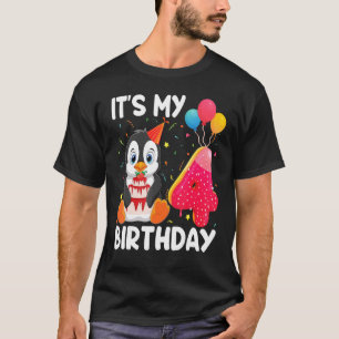 Penguin ist mein 4. Geburtstag 4 Jahre alter Pingu T-Shirt
