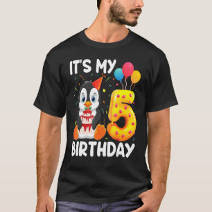 Penguin ist mein 5. Geburtstag 5 Jahre alter Pingu T-Shirt