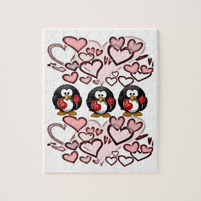 Penguin Jigsaw Puzzle (Vertikal)