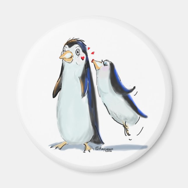 PeNgUiN KiSS Magnet (Vorne)