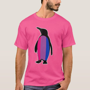 Penguin Lgbt Awareness Penguin Bisexual Penguin L T-Shirt