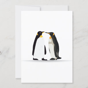 PENGUIN-LIEBE FEIERTAGSKARTE