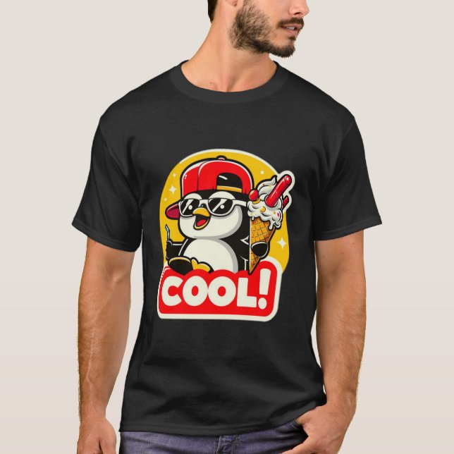PENGUIN-LIEBE ICKREAM 6 T-Shirt (Vorderseite)