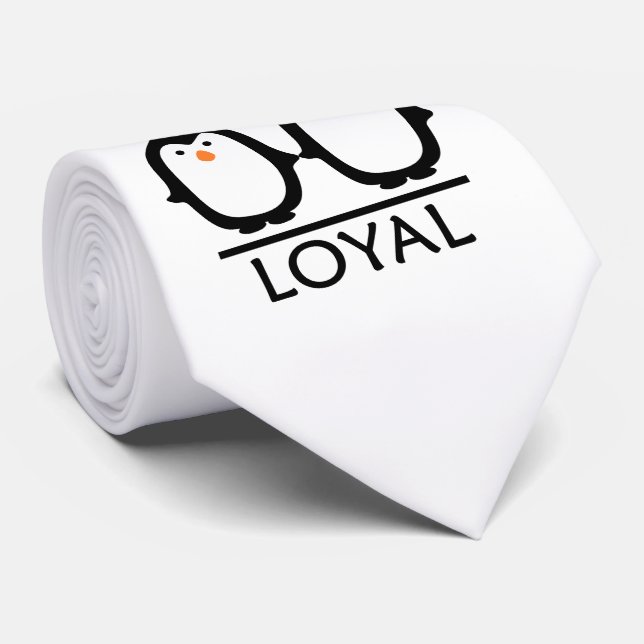 Penguin-Liebe-Krawatte Krawatte (Gerollt)