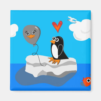 PENGUIN-LIEBE MAGNET
