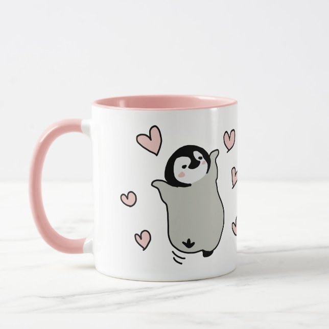 Penguin-Liebe-Tasse Tasse (Links)