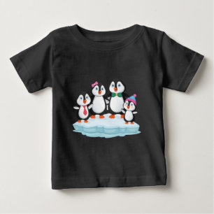 Penguin Liebe Weihnachten Geburtstag Baby T-shirt