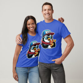 PENGUIN-LIEBEN PIZZA 6 T-Shirt