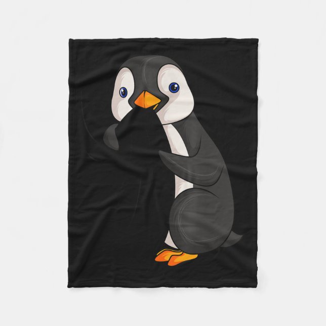 Penguin Lover Kids Girl Women Men  Fleecedecke (Vorderseite)
