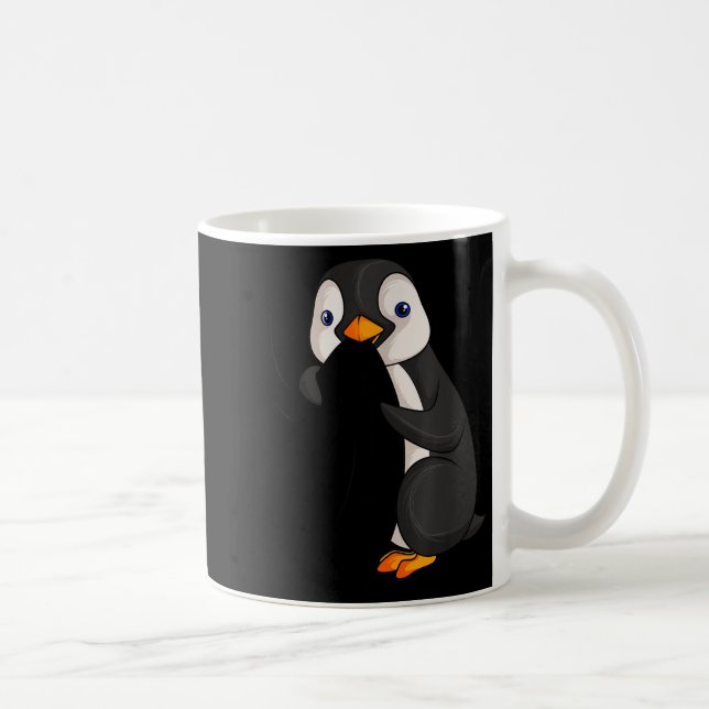 Penguin Lover Kids Girl Women Men  Kaffeetasse (Rechts)